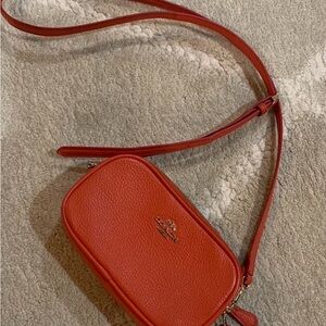 Coach Vibrant Red Crossbody Bag